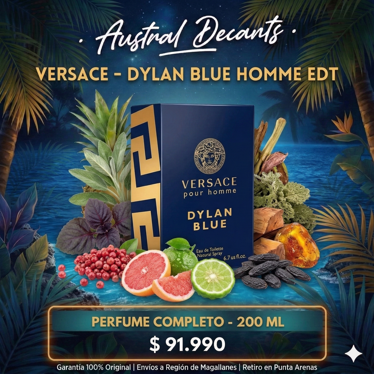 Versace Dylan Blue Homme EDT