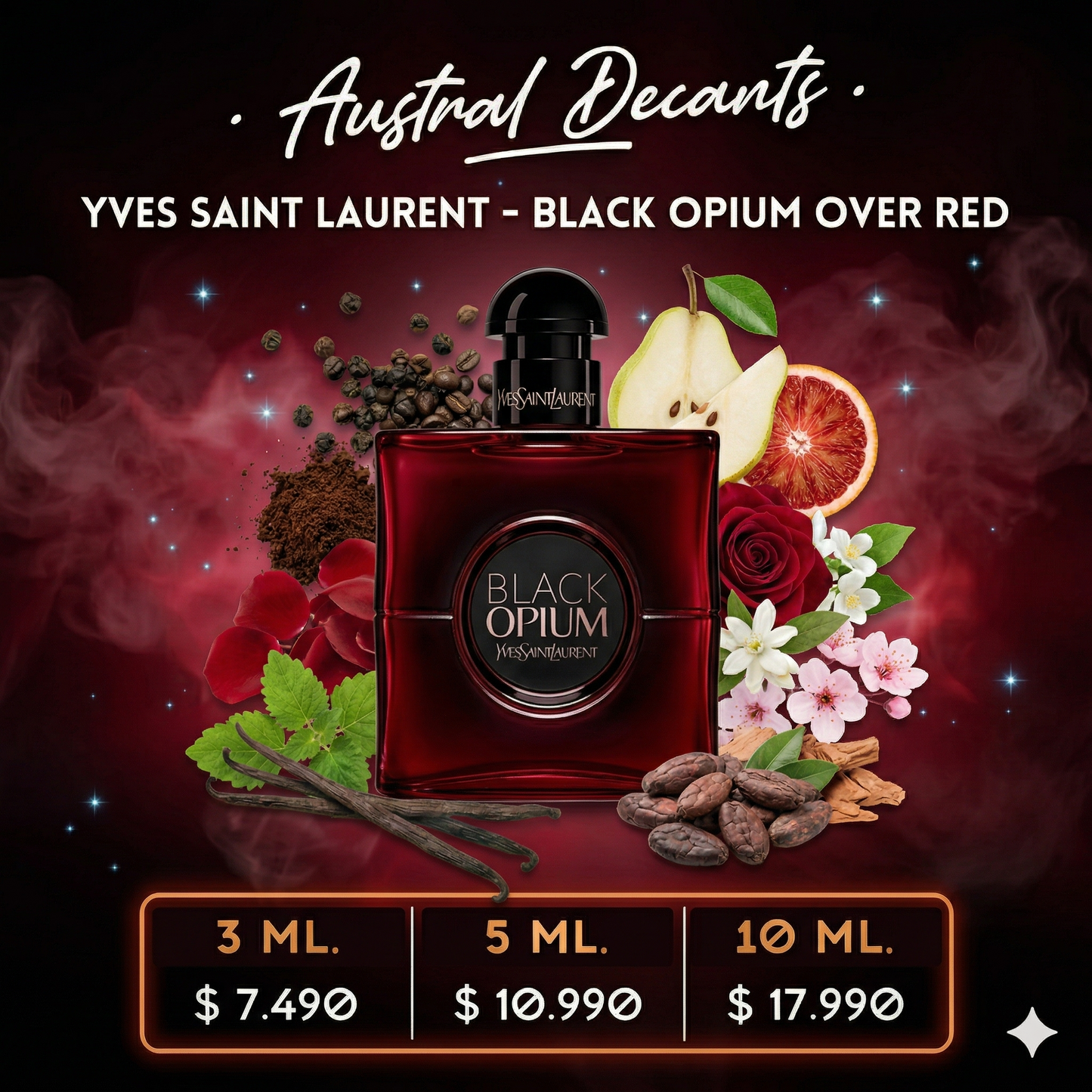 Yves Saint Laurent Black Opium Over Red EDP