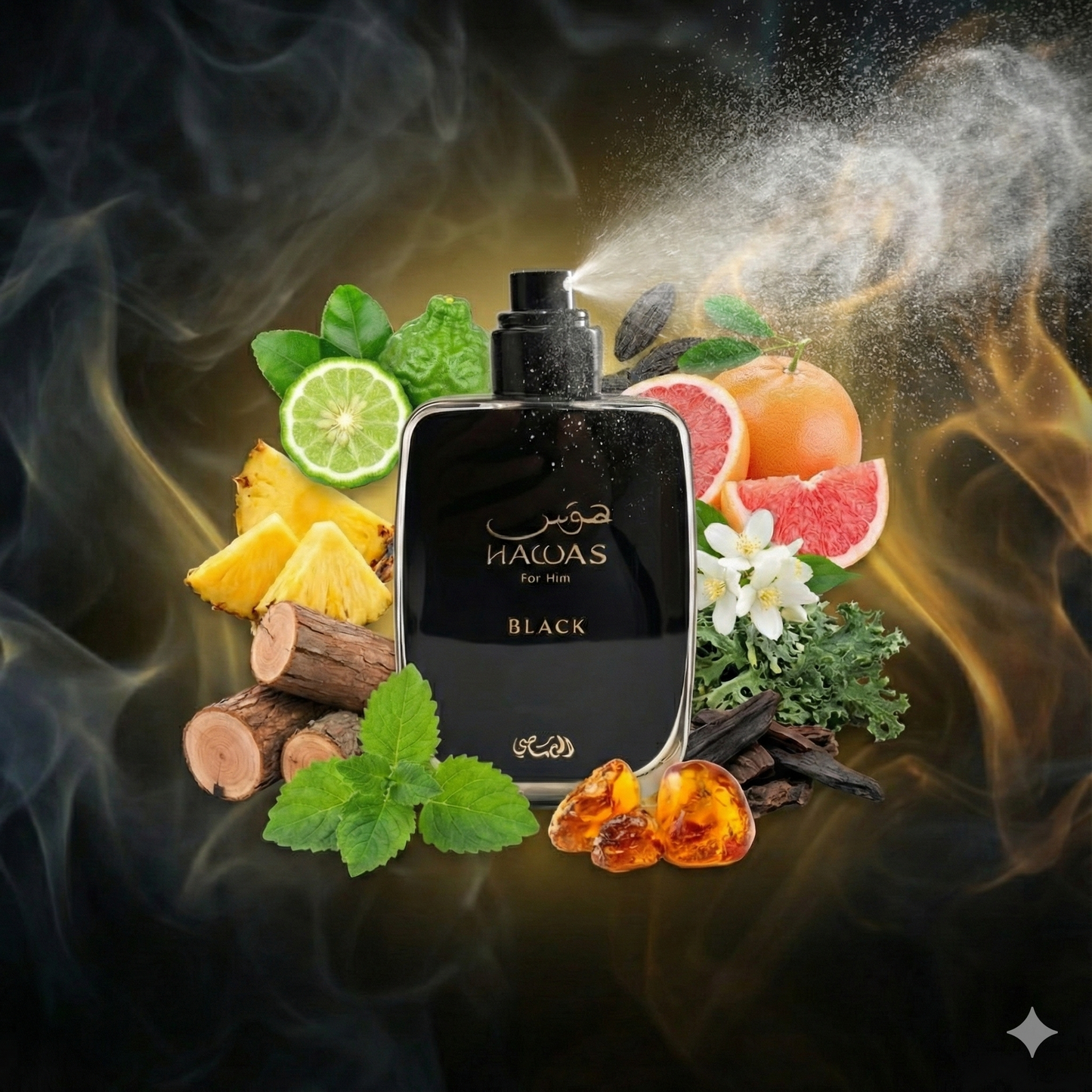 Rasasi Hawas Black Decant