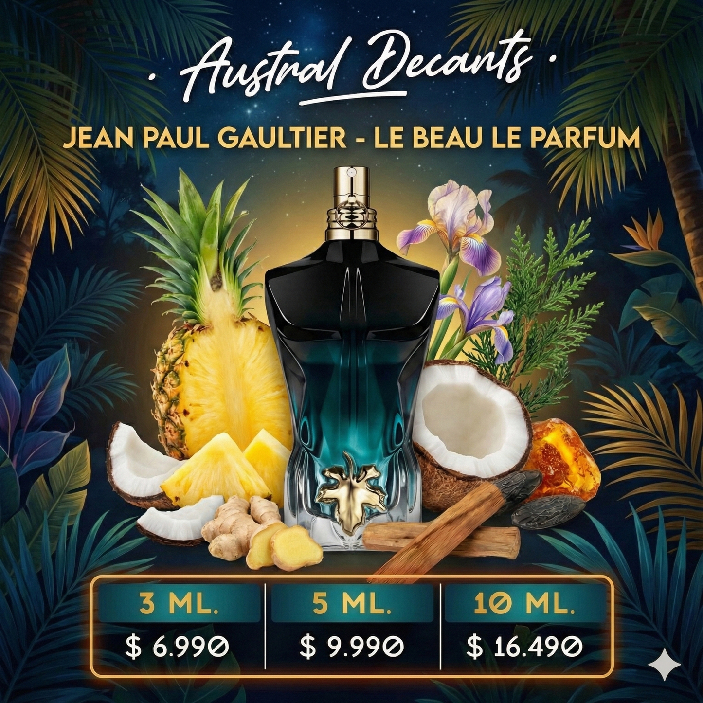 Jean Paul Gaultier Le Beau Le Parfum Decant