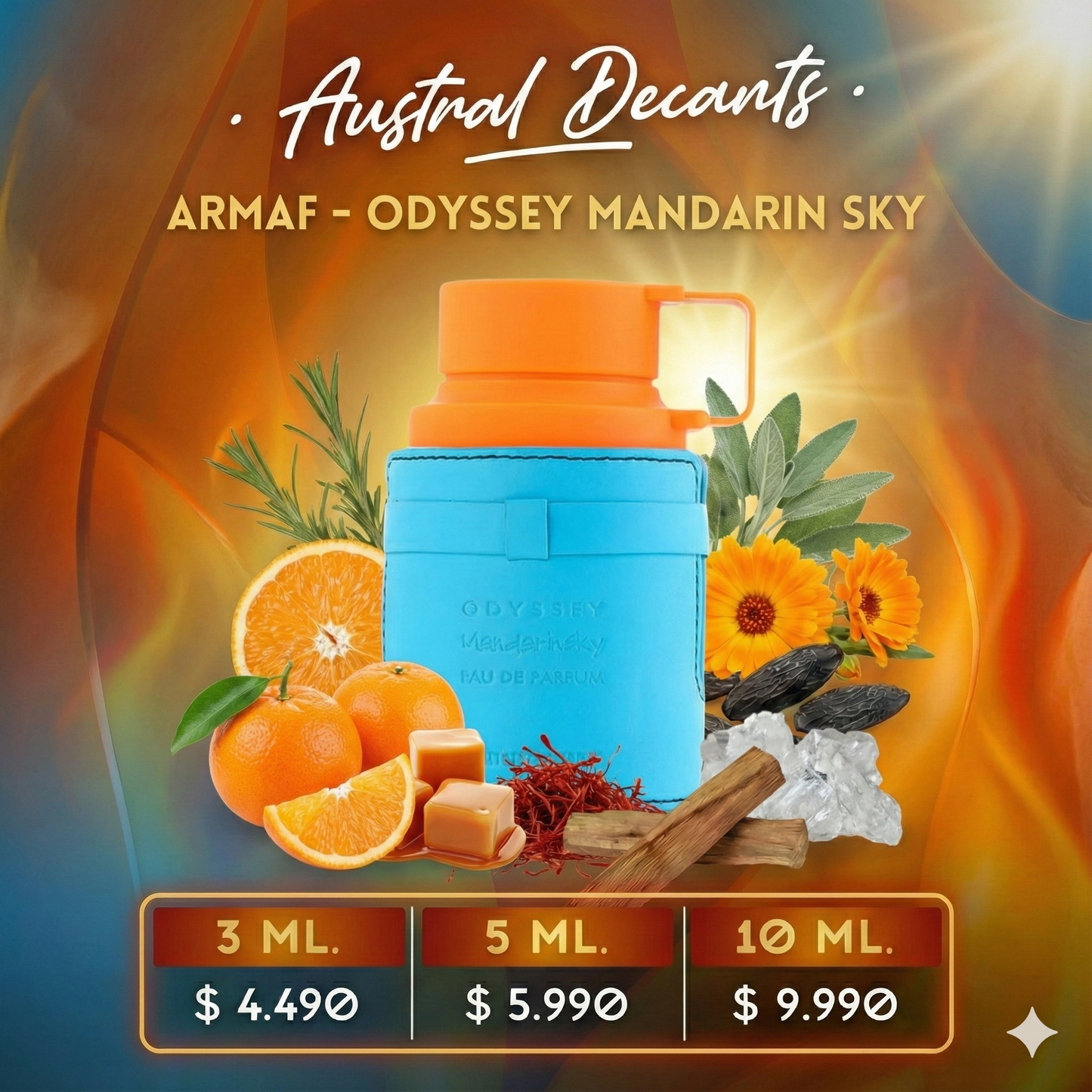 Armaf Odyssey Mandarin Sky Decant