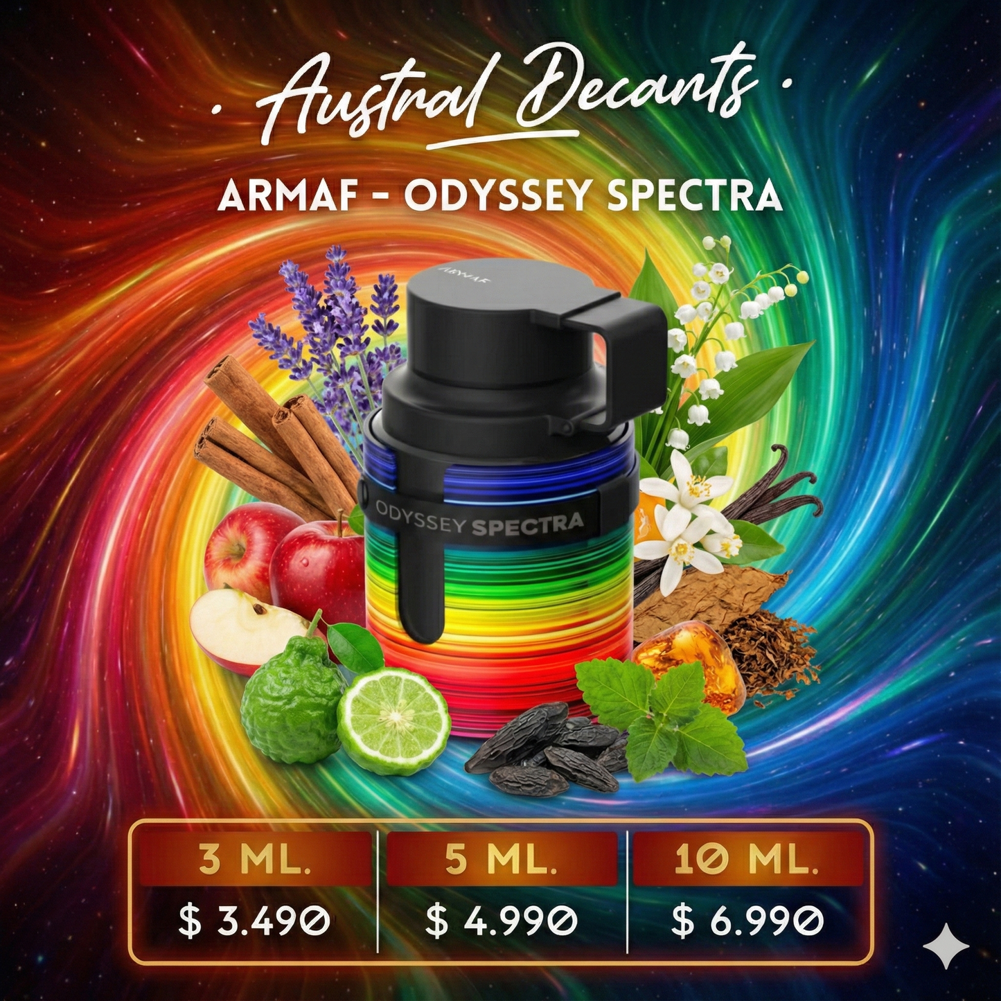 Armaf Odyssey Spectra Decant