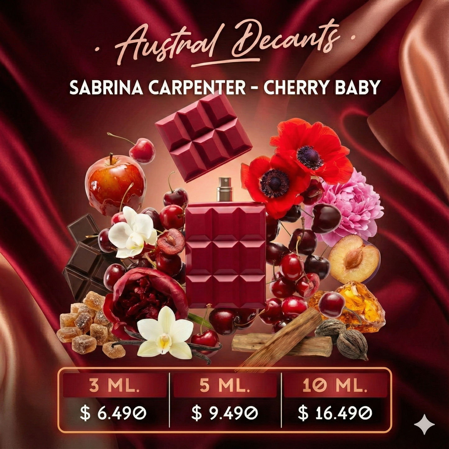 Sabrina Carpenter Cherry Baby Decant